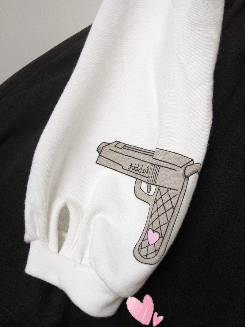 Bunny Eye patch Skirt/Shirt Set SD00740