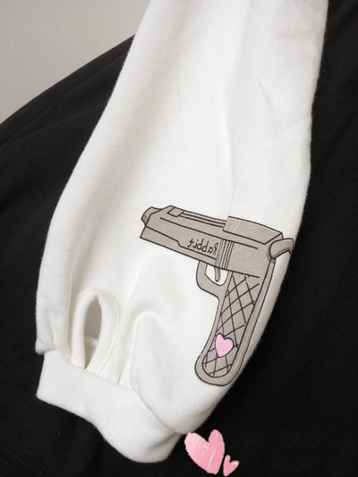 Bunny Eye patch Skirt/Shirt Set SD00740
