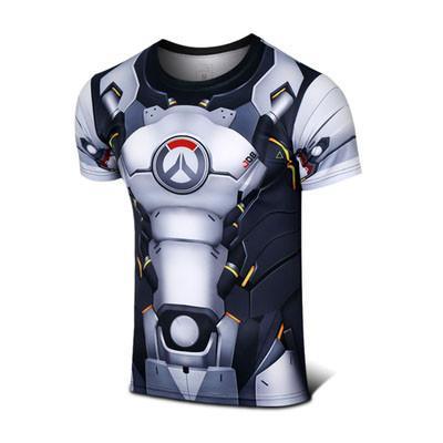Overwatch Genji, Reaper, Soldier:76, Reinhardt, Luco, Pharah T-Shirt SD02215