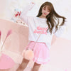 Japanese cute heart breaker long sleeve shirt SD00672