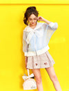 Blue Transparent Sailor Bow Jacket SD01846