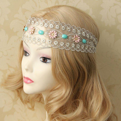 Lolita Fresh Daisy Lace Hairband SD00220