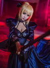 Fate Zero anime Saber elegant cosplay long dress SD00835