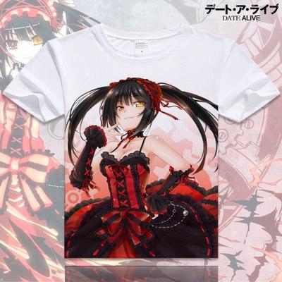 Anime Date Alive Prints T-shirt SD00650