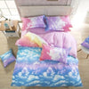 Pastel Clouds Sheet Bedding Bed 4 pieces SD00063