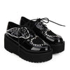 Punk Heart Bat Creeper Shoes SD00113