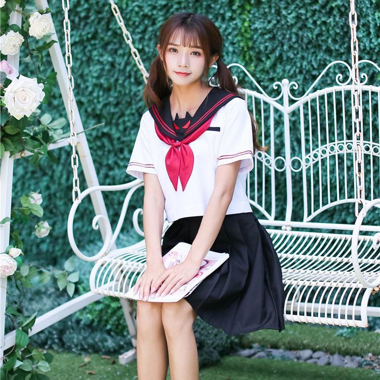 Bat School Uniform Skirt/T-shirt SD01387