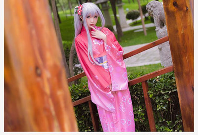 Eromanga-sensei anime  Sagiri Izumi cosplay kimono dress SD00831
