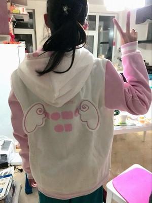 Kawaii Devil&Angel Warm Couple Hoodie Sweater SD01823