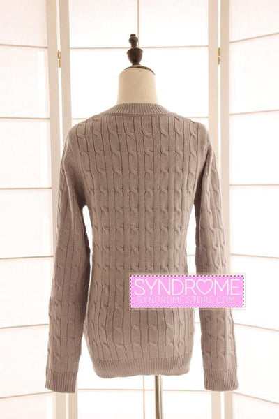 Sailor Moon Woolen Long-Sleeved Cardigan Sweater SD00254