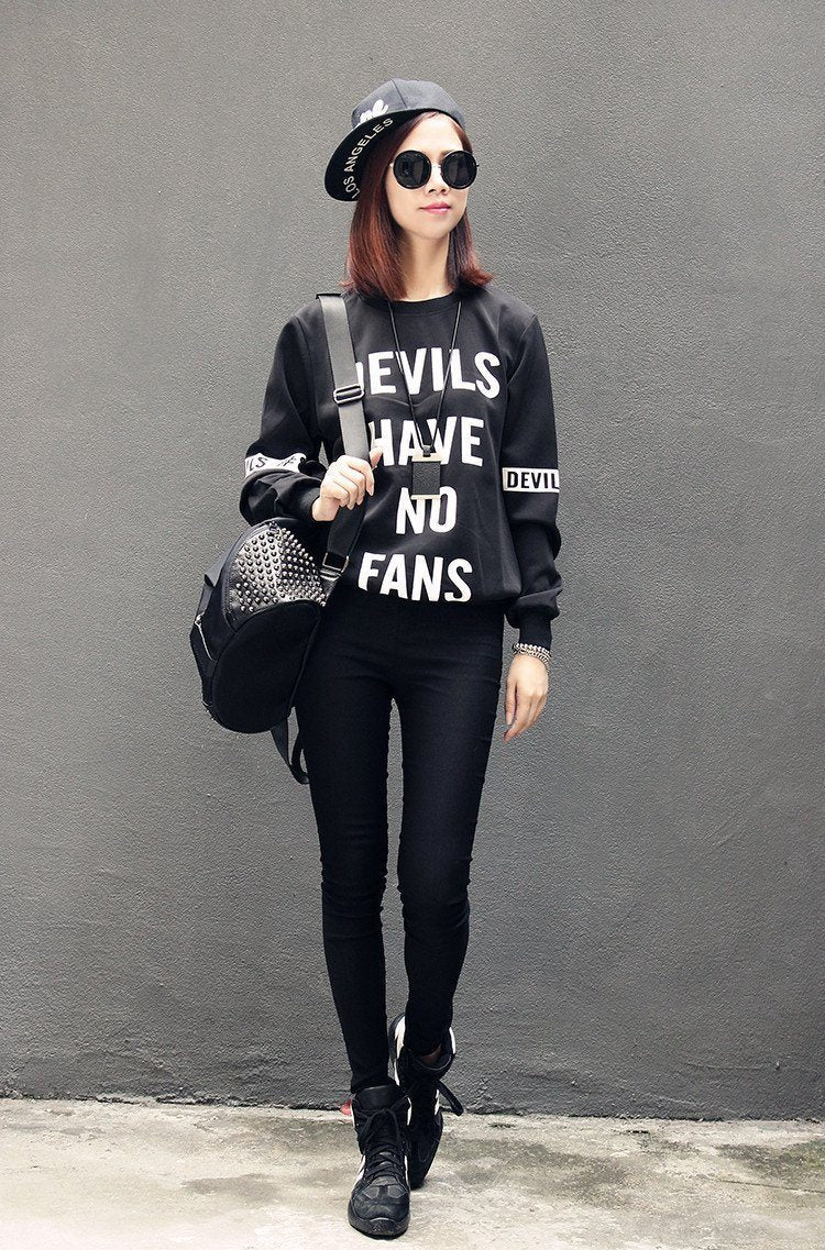 Harajuku Street Devils Have No Fans Sweater SD01982