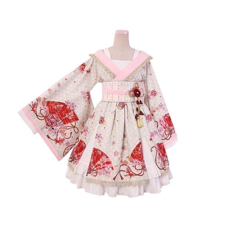 Japanese harajuku chic kimono dress SD00668