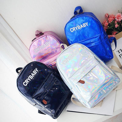 Japanese holographic crybaby backpack SD00659