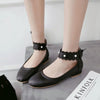 Lace Strap Flat Shoes SD00185