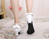 Japanese Lolita Strap Flower Bow Lace Shoes SD01945