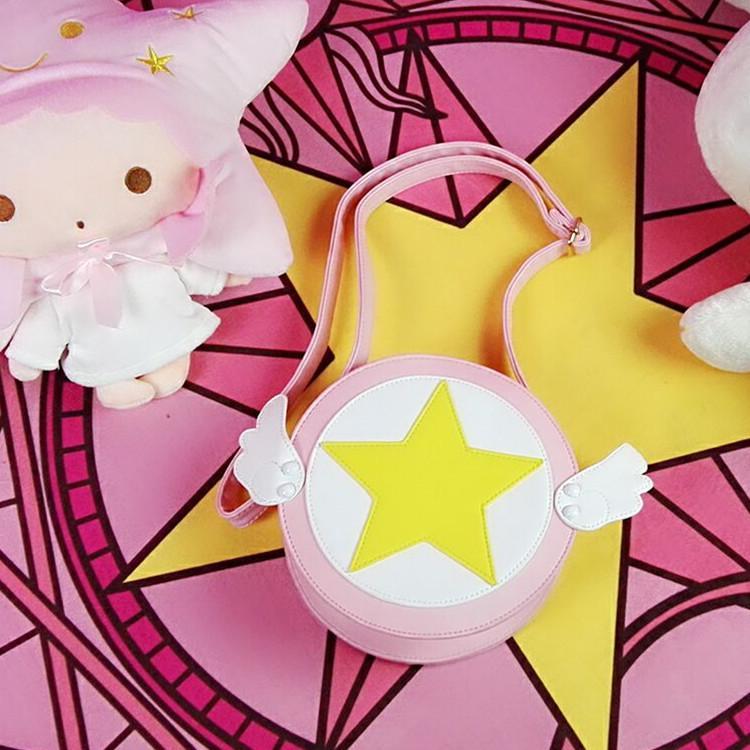 Japanese Anime Cardcaptor Sakura Wing Star Shoulder Handbag SD02241