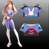 Overwatch D.VA DVA Bunny Crop Top SD01454