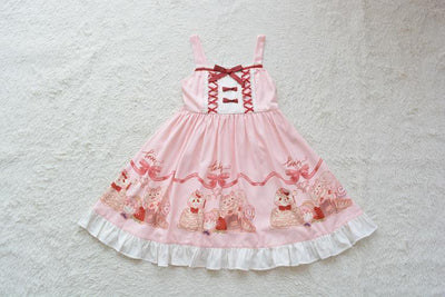 Kawaii Cat Cup Cake Ice Cream Dress SD01880