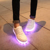 White Summer LED lights Shoes SD00593