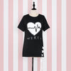 Couple Heart Beat T-shirt Dress SD01877