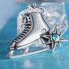 Yuri on Ice Anime Ice Skates Silver Pendant Necklace SD01180