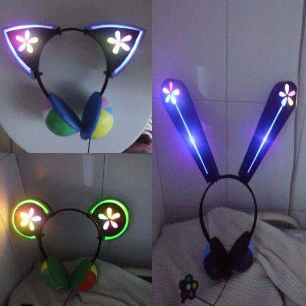 Cosplay Love Live LoveLive Light Up LED Cyber Headphones SD00732