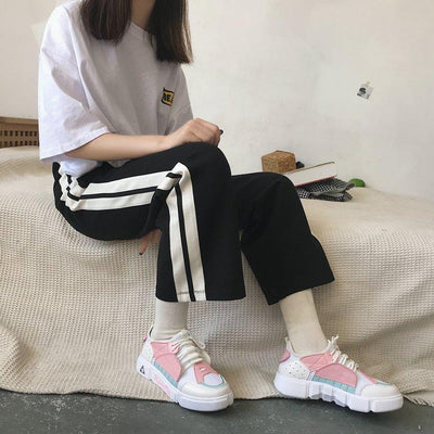 Pastel Pink Harajuku Sneaker Shoes SD00117