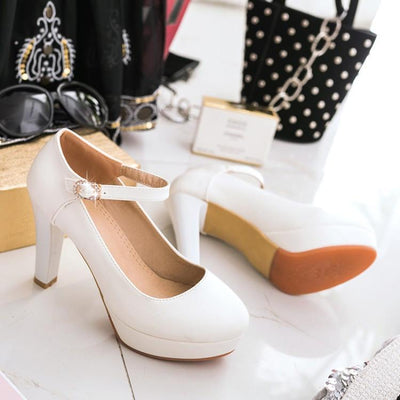 Diamond Strap High-Heel Shoes SD00119