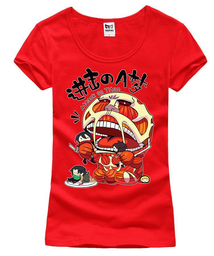 Attack on Titans Anime Titan Eating T-shirt SD00769