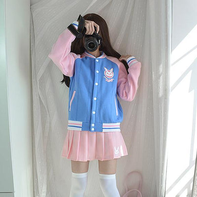 Overwatch D.VA DVA Baseball Jacket SD01020