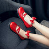 Lolita Bow Flat Leather Shoes SD00120