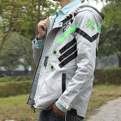 Overwatch Genji Cosplay Winter Jacket SD02102