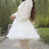 Fluffy Plush Tutu Lolita Inpired Skirt SD00777