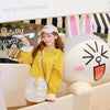 Yellow Smiley Hoodie Sweater + Skirt SD01156