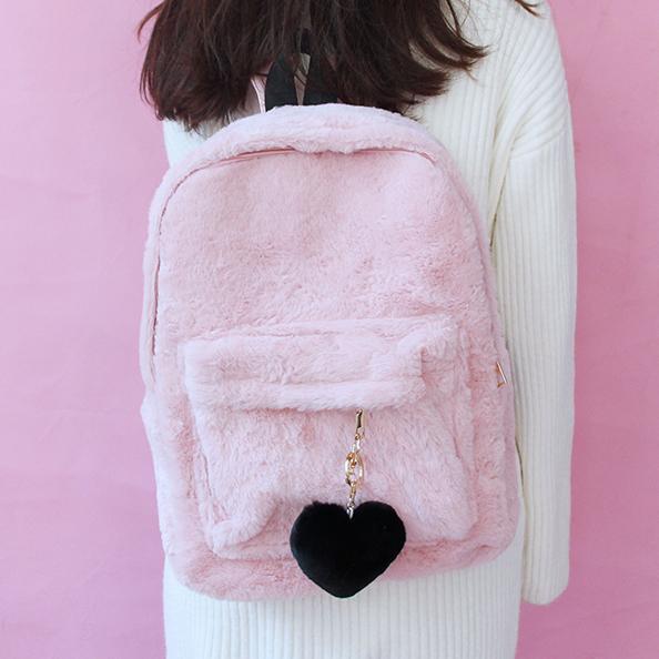 Soft Fluffy Backpack SD00715