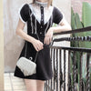 Black Slim Lace Dress SD00259