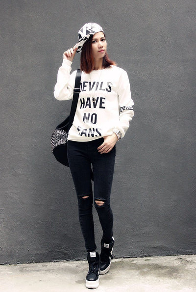 Harajuku Street Devils Have No Fans Sweater SD01982