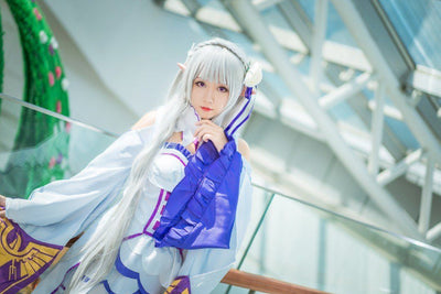 Re:Zero Emilia Cosplay Dress SD00577