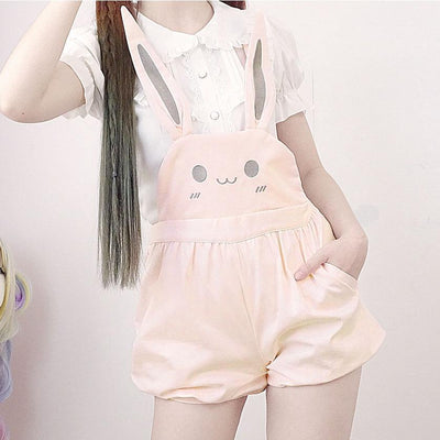 Bunny Bear Strap Trousers Short Pants/Skirt SD00277