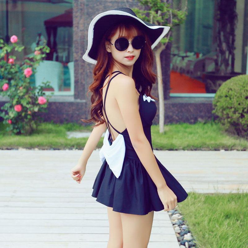 Big Bow Swimsuit Dress SD00566