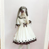 Japanese sweet heart white dress SD00823