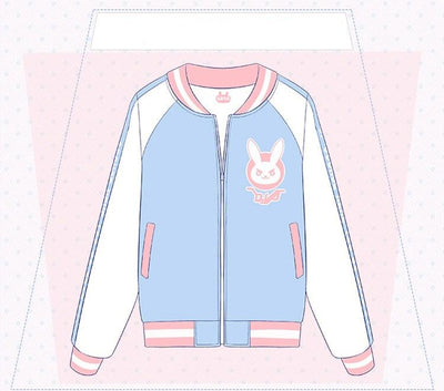 Overwatch D.VA DVA Bunny Summer Jacket SD01466