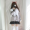 Japanese Cute Neko Cat Hoodie Sweater SD01343