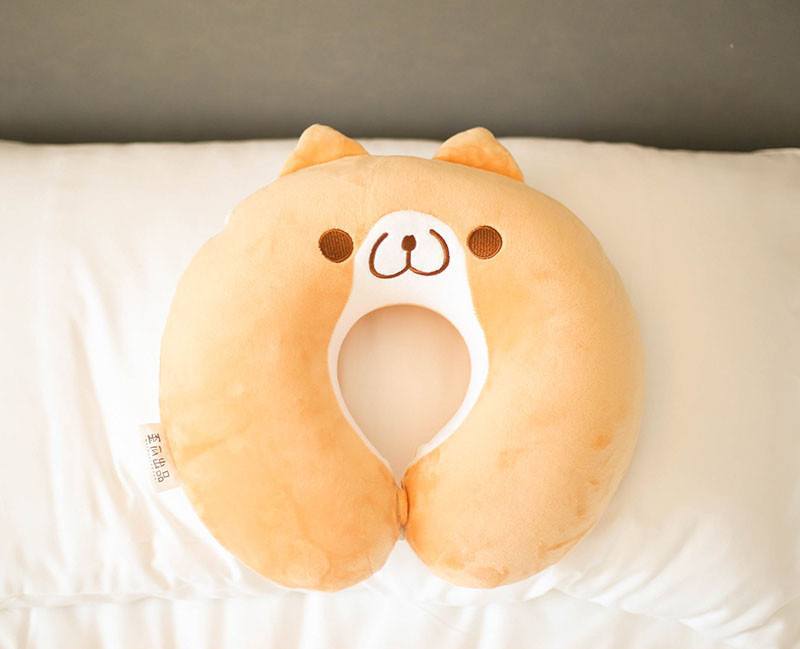 Shiba Inu Doge Dog Cute Cotton Neck Pillow SD01638