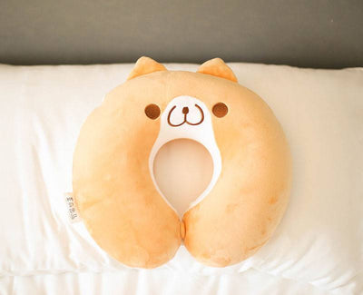 Shiba Inu Doge Dog Cute Cotton Neck Pillow SD01638