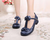 Japanese Lolita Strap Bow Lace Shoes SD01944