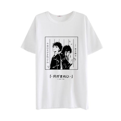 Japanese anime couple love t-shirt SD00780