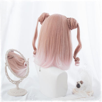 Sakura Pink Gradient Short Wig SD00201