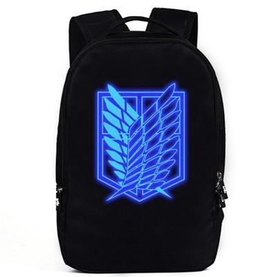 Attack on Titans Anime Galaxy Glow in the Dark Backpack Ver.1 SD00790