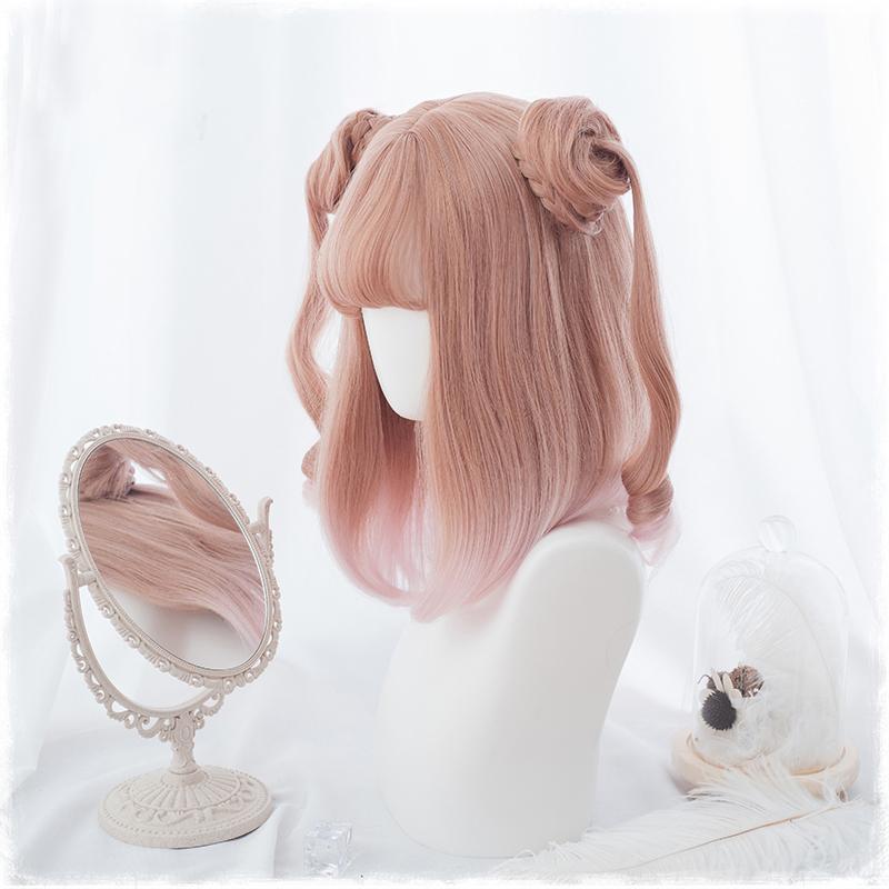 Sakura Pink Gradient Short Wig SD00201